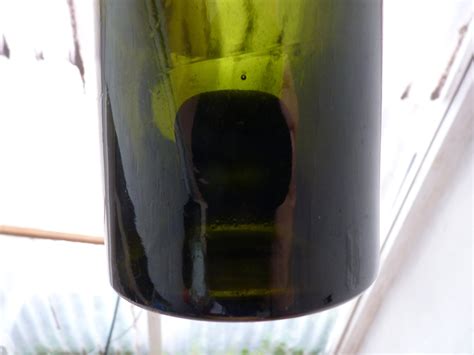 Lovely Rare Superb Condition Antique Early 19th Century Black Glass Long Neck Wine Bottle