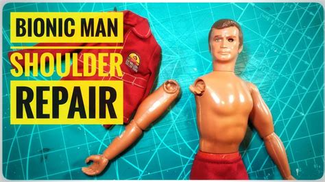 Repair Bionic Arm Shoulder Six Million Dollar Man Kenner Action