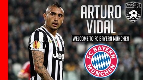 Arturo Vidal Welcome to FC Bayern München Defensive Skills Goals