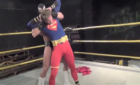 Hot Cosplay Superman Defeated And Stripped ThisVid