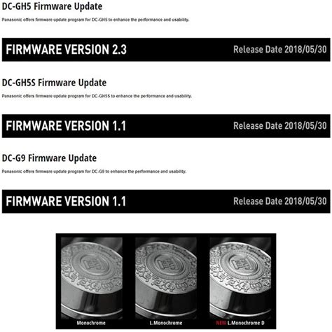 松下發布GH5 GH5S G9三旗艦新版固件 每日頭條