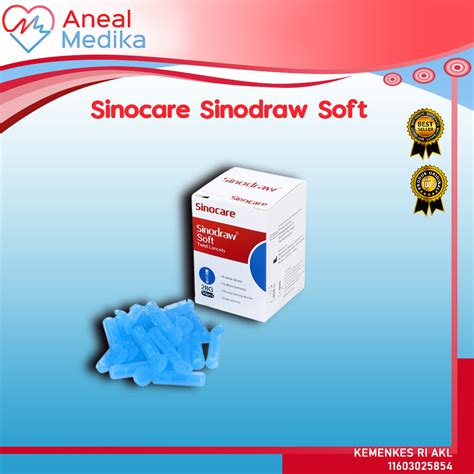 Jual Sinocare Sinodraw Blood Lancet G Pcs Shopee Indonesia