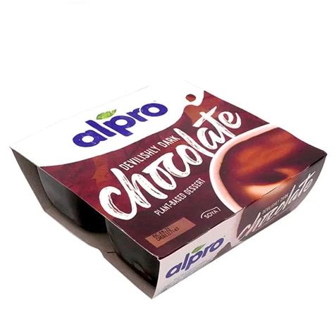 Alpro Dark Chocolate Dessert Yoghurt 4 125g Le Gourmet Delicatessen