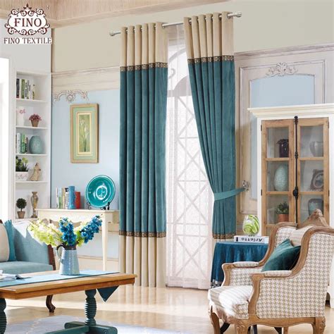 25 Lovely Teal Living Room Curtains – Home, Family, Style and Art Ideas