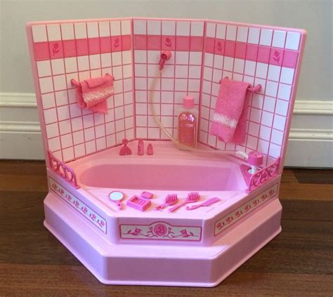 Barbie Sweet Roses Beauty Bath Pink Step In Tub Spa