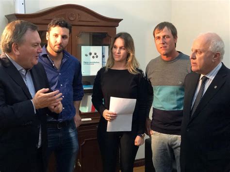 El Gobernador Lifschitz Recibi Al Senador Michlig Agenciafe