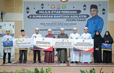 Maiwp Agih Rm Juta Zakat Untuk Asnaf