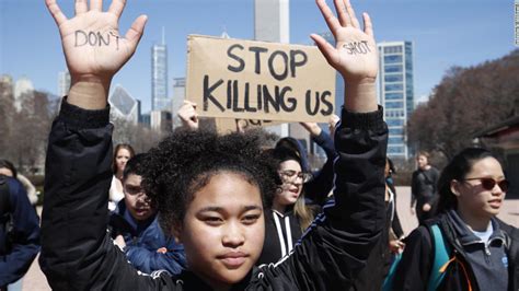 National School Walkout Students Across Us Renew Demand For Gun Safety