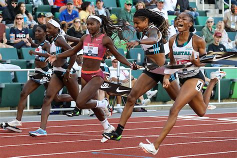 2022 Usatf Outdoor Champs Melissa Jefferson Takes The Womens 100m