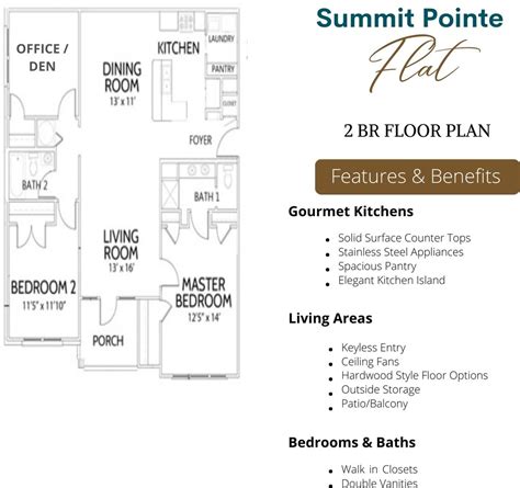 Floor Plans | Summit Pointe