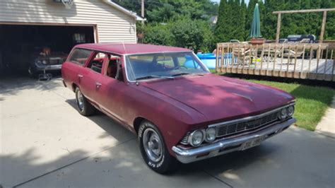 1966 Chevelle Wagon For Sale Photos Technical Specifications Description