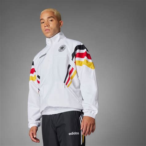 Men S Clothing Germany Woven Track Jacket White Adidas Egypt