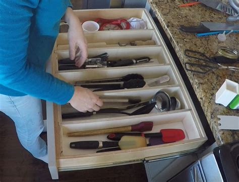 kitchen utensil organizer drawer | Free Wallpaper