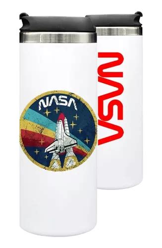 Botella Termo 450ml Agua Fría Caliente Acero Nasa Logo Meses sin interés