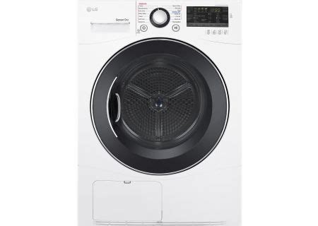 LG White Ventless Electric Dryer - DLEC888W