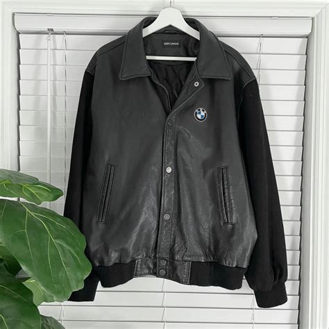 Vintage Vintage Bmw Lifestyle Leather Jacket Grailed