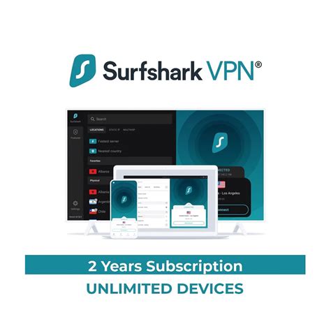 Surfshark VPN 2 Years Unlimited Devices Mastec D O O