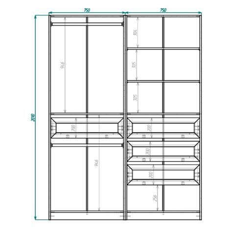 Гардеробная система Goodform Гардероб Пакс PAX IKEA (комбинация) с 4 ...