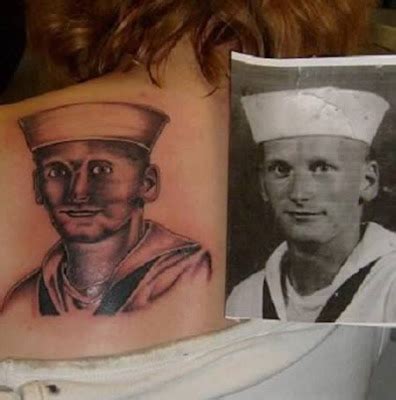 12 Strange and ugly Photo Tattoos ~ CRAZY PICS