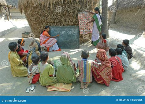 Village Education In India Editorial Stock Photo Image