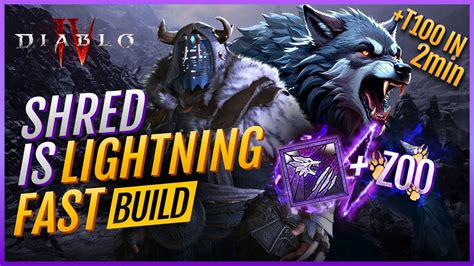 Shred Druid Build Is Lightning Fast T In Min Gauntlet Ready