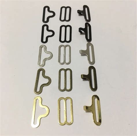 50 Sets Bow Tie Hardware Necktie Hook Bow Tie Or Cravat Clips Fasteners