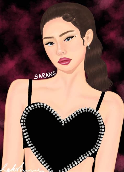 Jennie Of Blackpink Fanart Celebrities Talent Orange Aesthetic