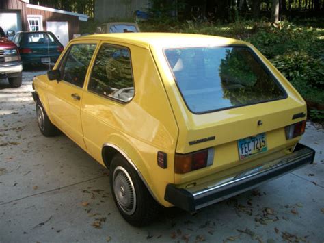 1980 Volkswagen Rabbit Diesel Base 2-Door 1.9l for sale in Mansfield ...