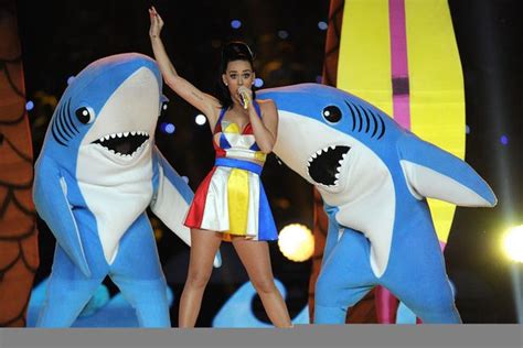 Katy Perry's Super Bowl shark UNMASKED: Dancer is revealed as Palm Tree ...