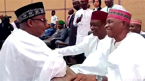 Arrival Of The Governors Bauchi And Kano State At The Supreme Court