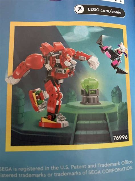 LEGO Sonic The Hedgehog Knuckles Rouge Set Leaks Online Dexerto