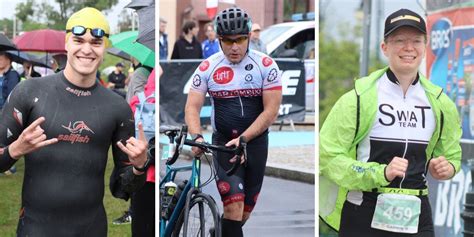 Deszczowy Garmin Iron Triathlon W Ślesinie Zła Pogoda Nie Odstraszyła Zawodników Foto Konin