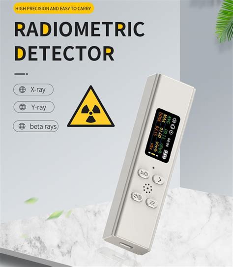 Digital Geiger Counter Detector de radiación nuclear portátil Dosímetro