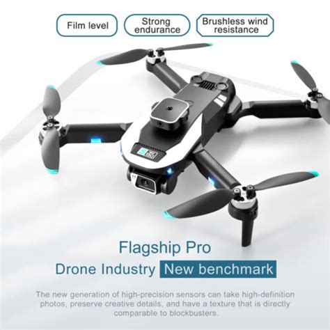 S150 4K Drone Pro With HD Brushless Dual Camera Drones WiFi FPV 3