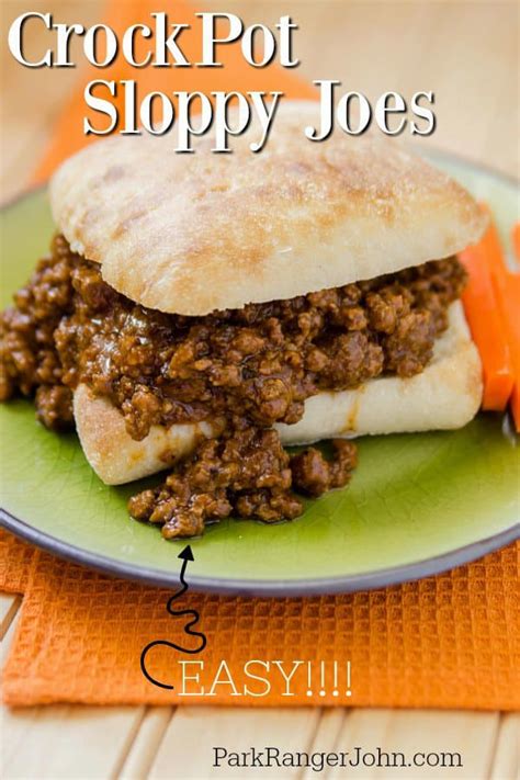 Slow Cooker Crock Pot Sloppy Joes Recipe