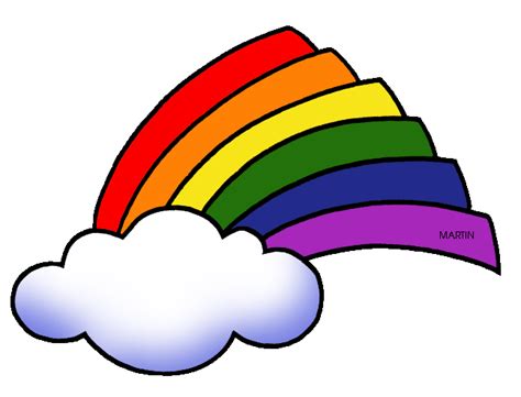rainbow  clipart library