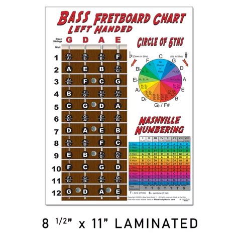 5 String Bass Fretboard Notes