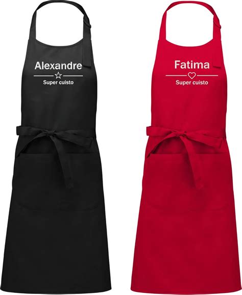 Les Artisans Du Coin Tablier De Cuisine Brod Personnalis Top Qualite