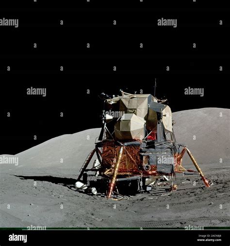 Apollo 17 lunar module. View of the lunar module from the Apollo 17 ...