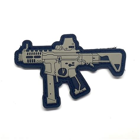 Arp9 Rifle Gun Style Tactical Morale Pvc Patch Airsoft Direct