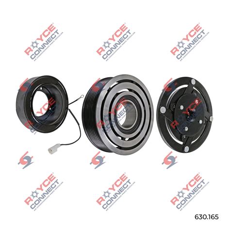 Conjunto De Embreagem Do Compressor Denso 10P15 Mitsubishi L200 Triton