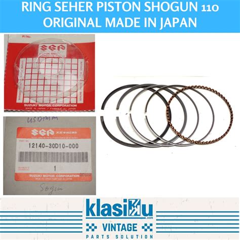 Jual Ring Seher Piston Shogun Original Oversize Std Made In Japan