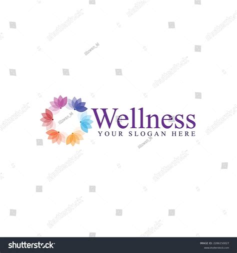 Soft Color Wellness Logo Calming Gentle Stock Vector (Royalty Free) 2286150027 | Shutterstock