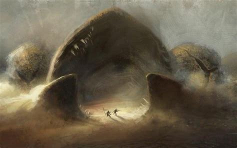 Barely escaping the worm - dune | Dune art, Dune, Dune frank herbert