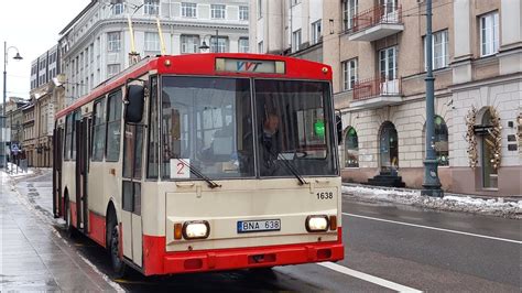 Trolleybuses in Vilnius part 4 Škoda 14Tr 14TrM 15Tr 2022