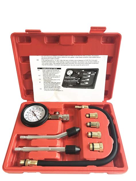 Amazon Goomeng Pcs Petrol Engine Cylinder Compression Tester Kit