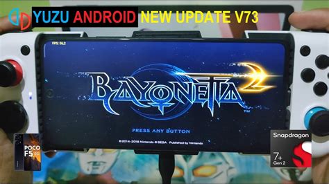 YUZU ANDROID V73 II BAYONETTA 2 II POCO F5 II SNAPDRAGON 7 GEN 2