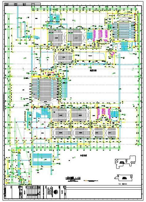 五层大学教学楼建筑施工图（共12张图）教育建筑土木在线