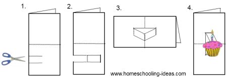 Make Pop Up Books for Homeschooling