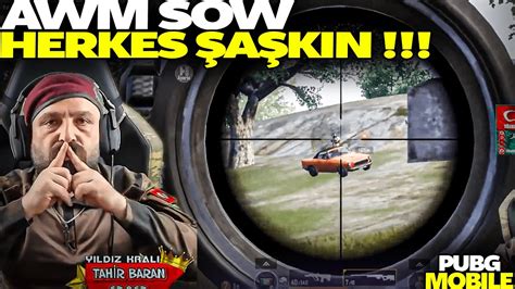 AWM İLE ŞOW YAPTIM İNANILMAZ HEYCANLI VE ÇEKİŞMELİ MAÇ PUBG MOBİLE